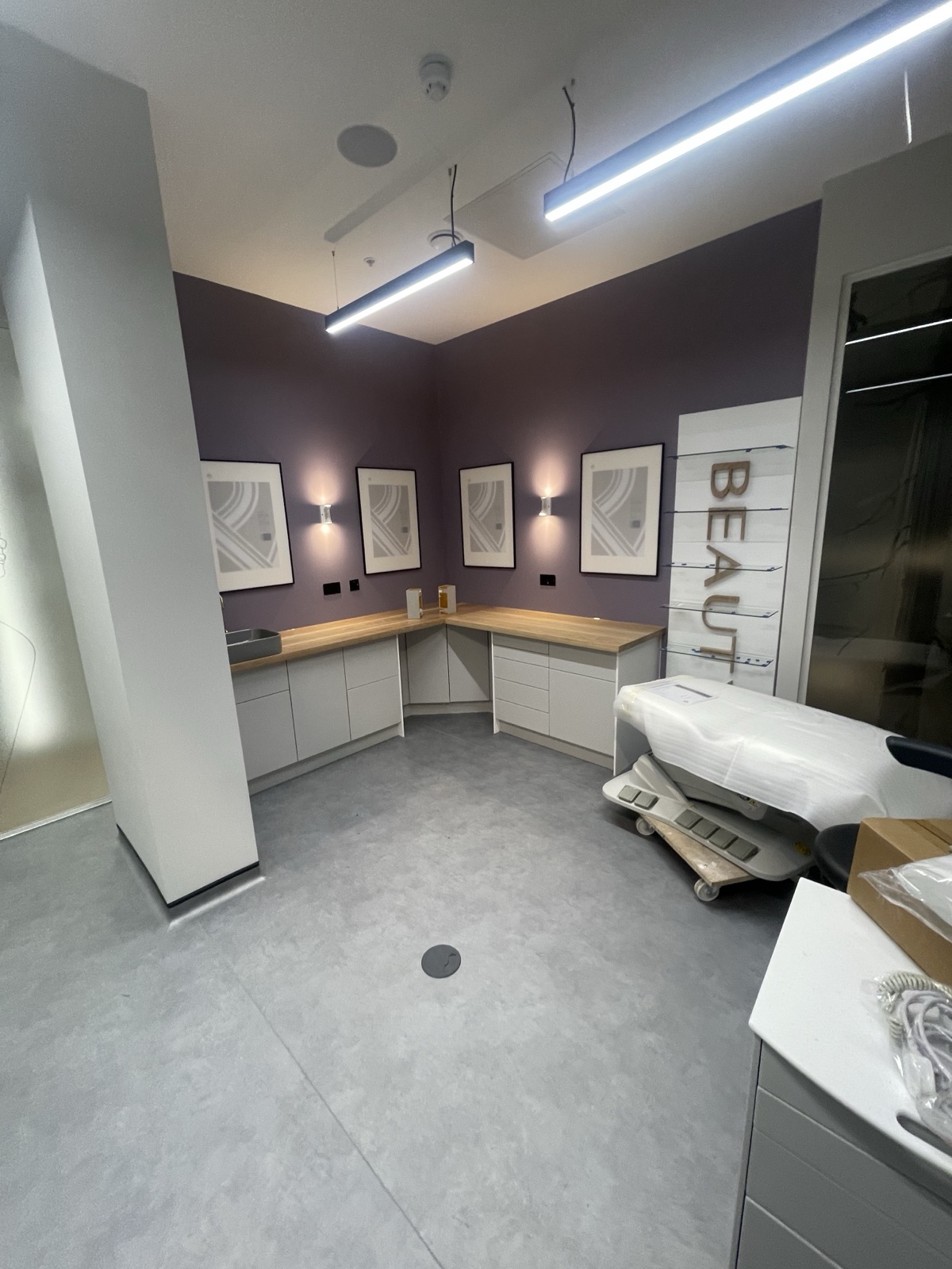 Clinic fit-out to compliance spec